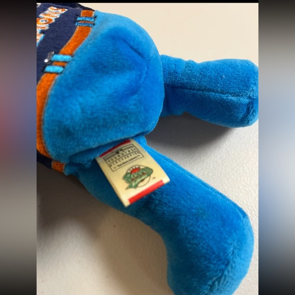 Genuine Merchandise TY New York Yankees Bear Plush 2000 beanie baby - Picture 5 of 10